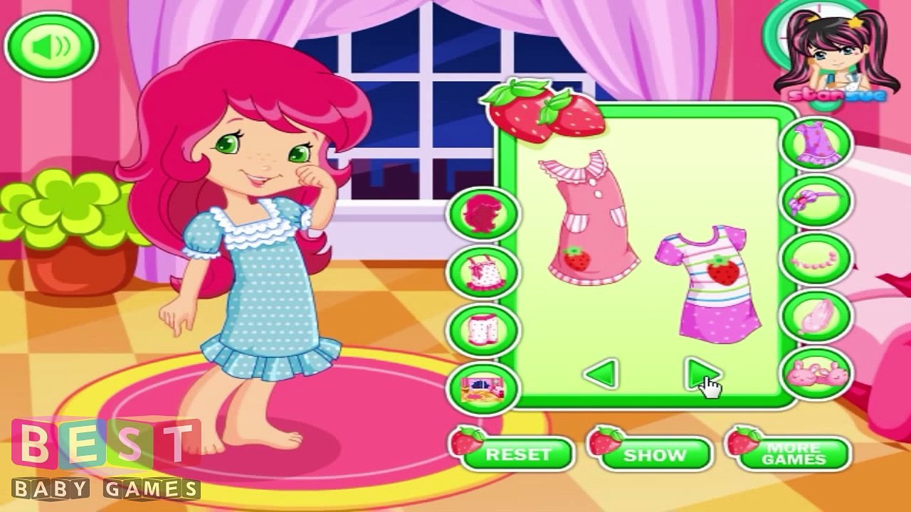 ღ Strawberry Shortcake Episode Game (Good Night Strawberry Shortcake)