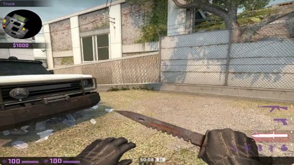CSGO: TIL you dont have to jump onto the ledge near car on de_cache in a certain spot.