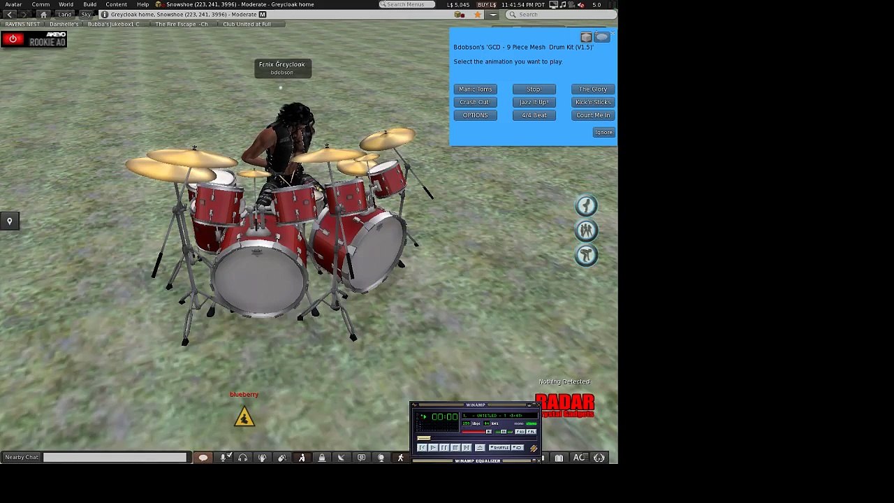 Fenix trying out his screen capture tool