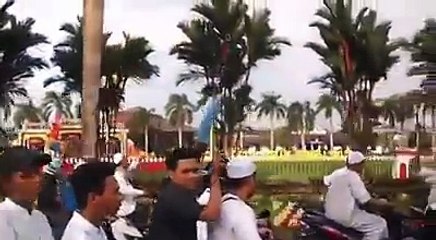 Aksi bela ulama Pontianak Kalbar 20 mei 2017