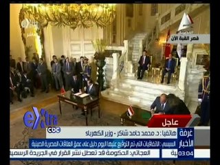 غرفة الأخبار | وزير الكهرباء : اتفاقية مع الصين لدعم قطاع الطاقة بمجطتين بواقع 4000 ميجاوات