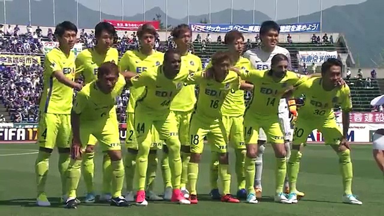 Kofu 1:2 Hiroshima (Japanese J League. 20 May 2017)