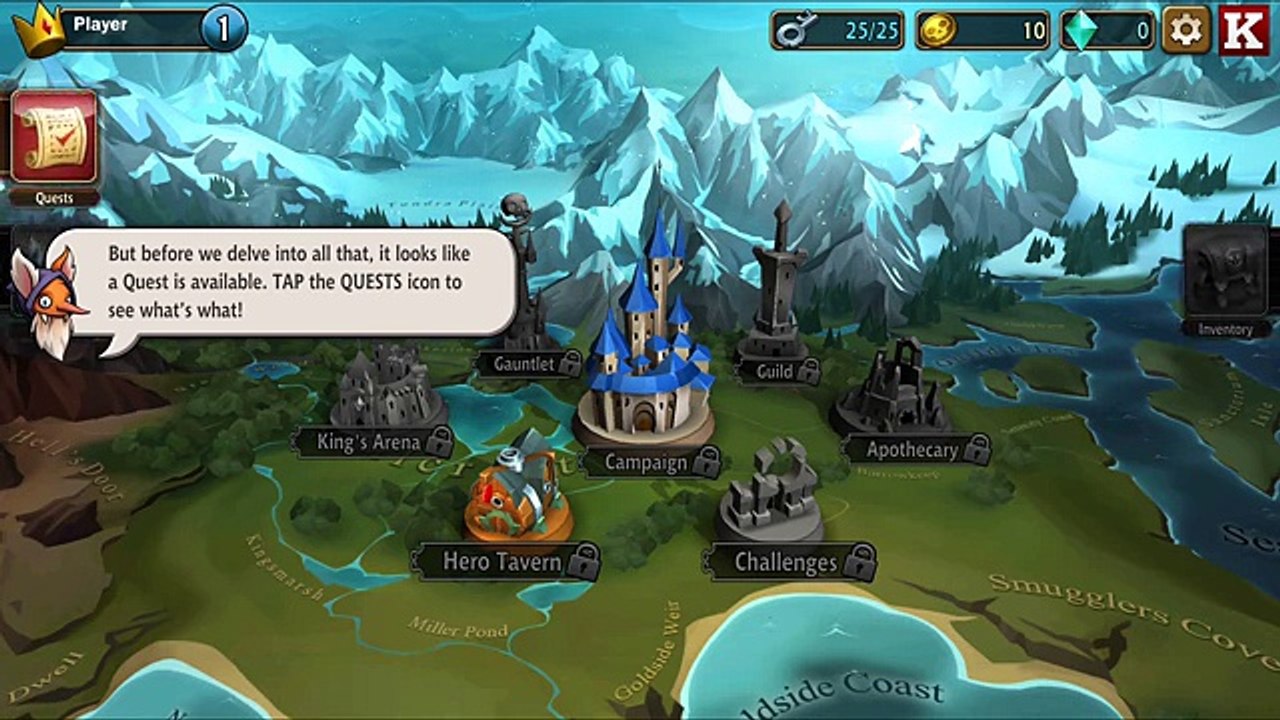 BattleHand #1 - (rpg and strategy games) - Android IOS gameplay | DroidCheat | Android Gameplay HD