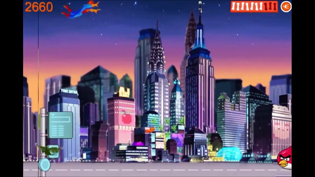 Spider Man Save Angry Birds #angrybirds #Rovio #Birds #Android #Game #Funny #PutoNilton