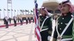 President Trump arrives in Saudi Arabia. May 20, 2017. Pres trump's visit to Saudi Arabia.