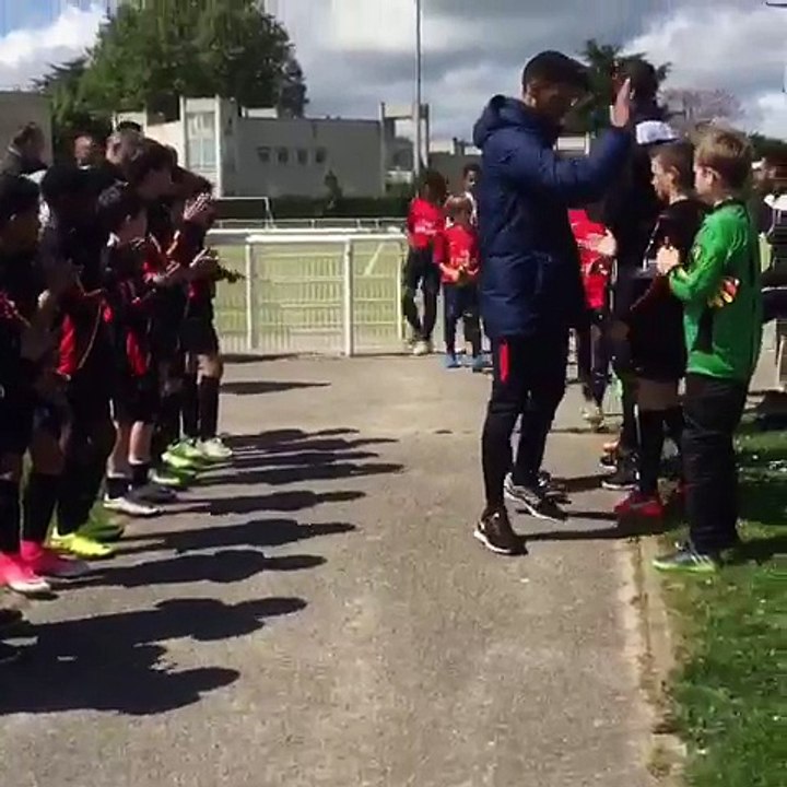 Haie d'honneur U10/U11