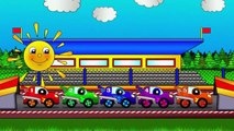 Cars cartoons. Learn numbers with  Helpy the truck. Cars radsa