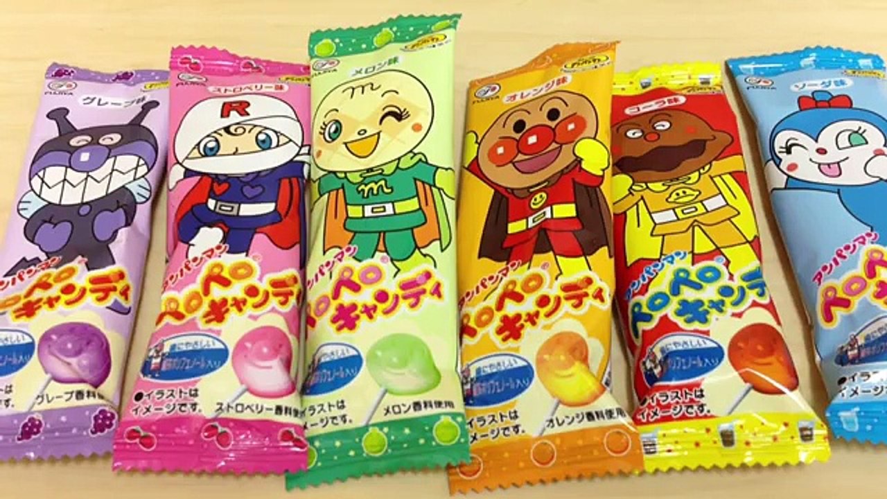アンパンマン ペロペロ キャンディ　Anpanman Lollipops