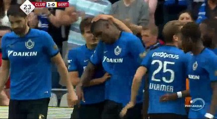 Goal HD - Club Brugge 1-0 Gent 21.05.2017