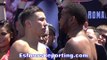GENNADY GOLOVKIN VS DOMINIC WADE FACE OFF & WEIGH IN - EsNews Boxing