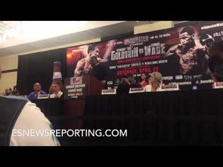 DOMINIC WADE "F*CK YEAH!!!! LET'S DO IT!!!" WHEN THEY OFFERED HIM GENNADY GOLOVKIN FIGHT - EsNews