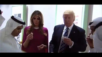 What Happened When Malania To Drink Coffee With Left Hand