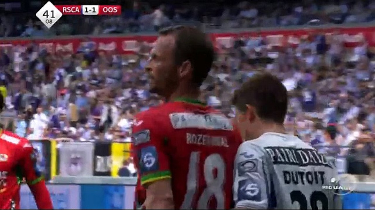 Rozehnal OWN GOAL (1:1) Anderlecht vs KV Oostende
