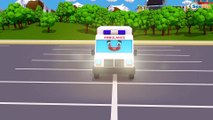 Teach Colors and Numbers with Street Vehicles for Children Learning Videos for Toddlers