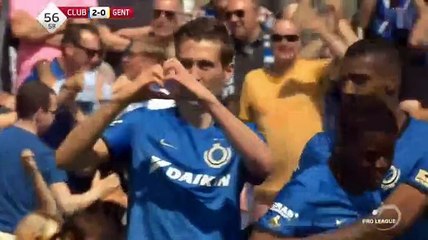 2-0 Hans Vanaken Goal  - Club Brugge 2-0 KAA Gent 21.05.2017