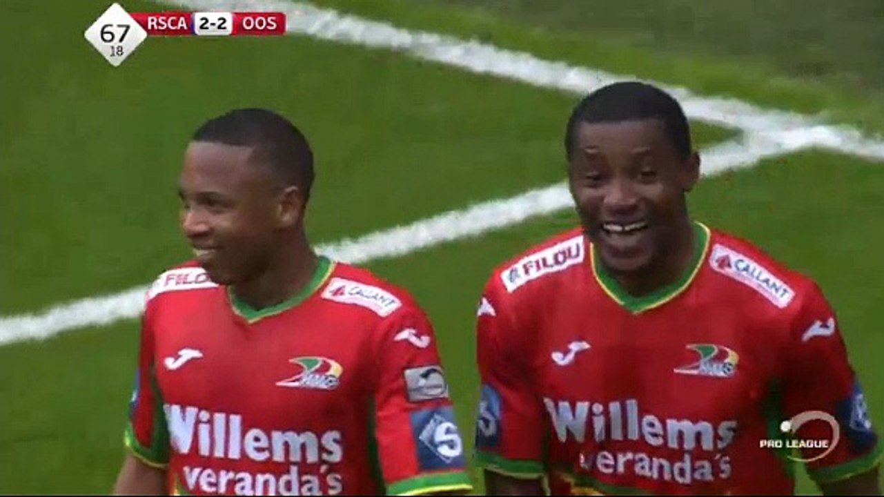 Akpala GOAL (2:2) Anderlecht vs KV Oostende