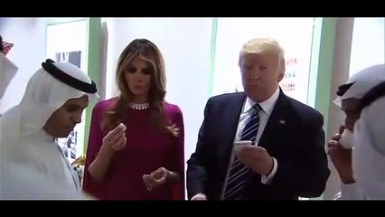 What Happened When Malania To Drink Coffee With Left Hand