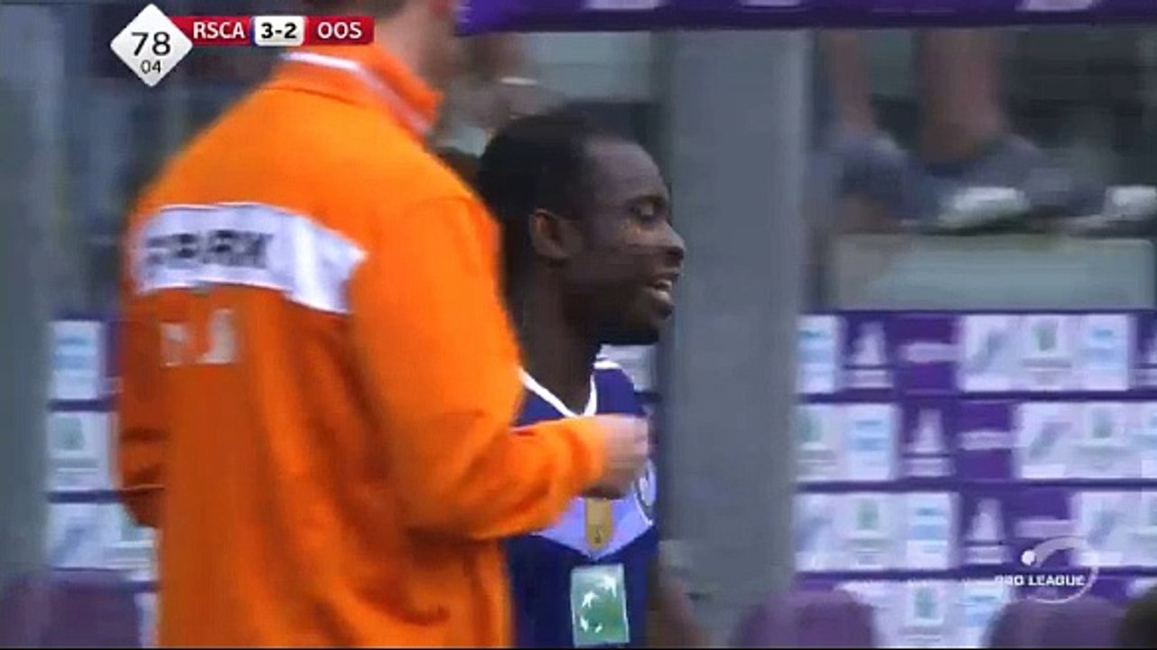 Acheampong GOAL (3:2) Anderlecht vs KV Oostende