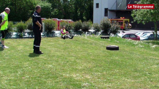 Quimperlé. Un test pour les jeunes sapeurs pompiers