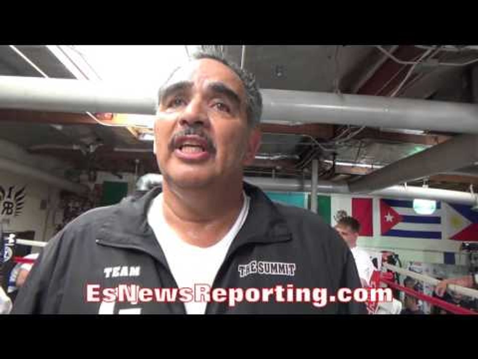 ABEL SANCHEZ: IF KHAN UPSETS CANELO HE "LEAVES" WBC BELT & MOVES BACK DOWN INSTEAD OF FIGHTING GGG
