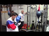 arroyo vs chocolatito mcwilliams working double end bag EsNews Boxing