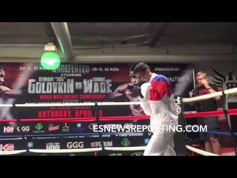 McWilliams Arroyo SHADOW BOXING ready for Chocolatito WAR!!! - EsNews Boxing