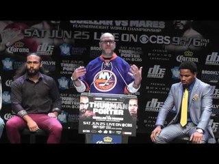 Keith Thurman vs Shawn Porter Full Press Conference  GETS INTENSE