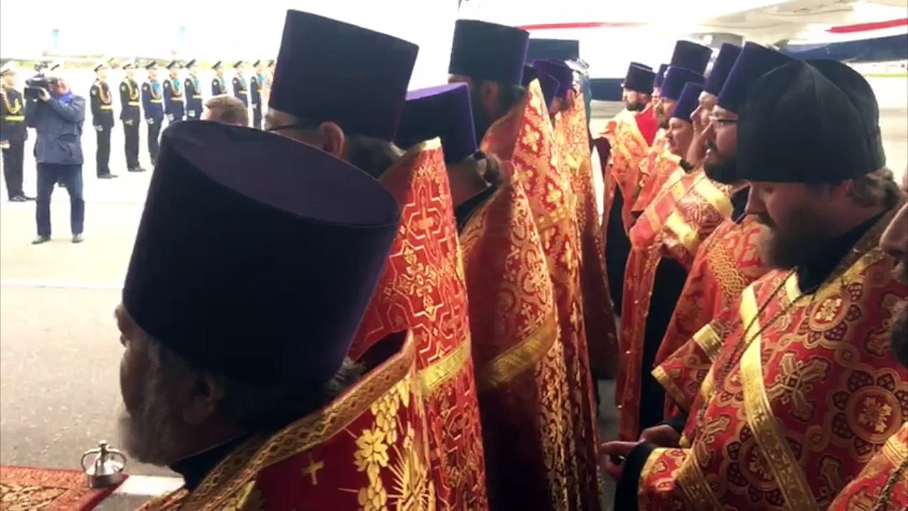 Emiliano a Mosca per l'arrivo delle ossa di San Nicola
