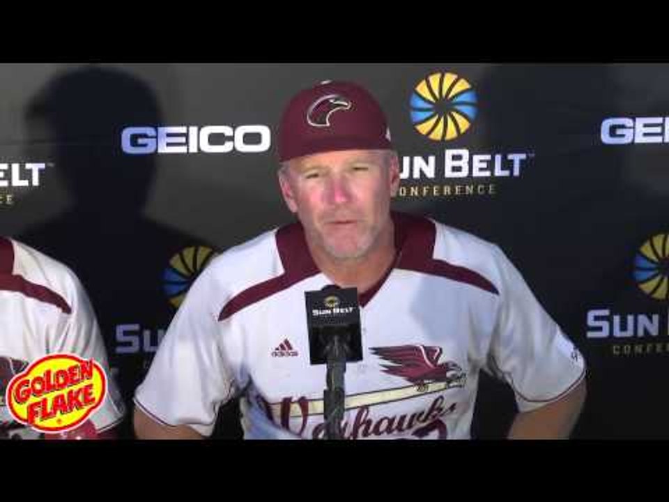 2014 Sun Belt Baseball Championship: Game 9 - Texas State vs UL Monroe Press Conference
