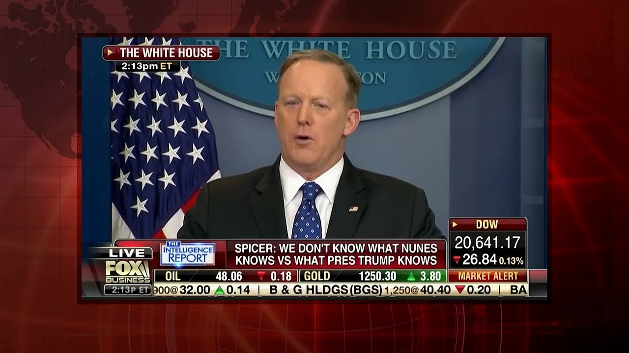 Breaking Nonsense from Sean Spicer