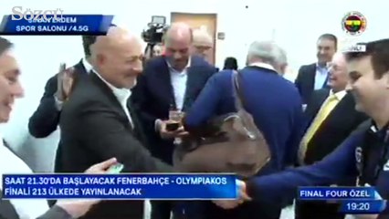 Başkan Yıldırım tek tek selamladı