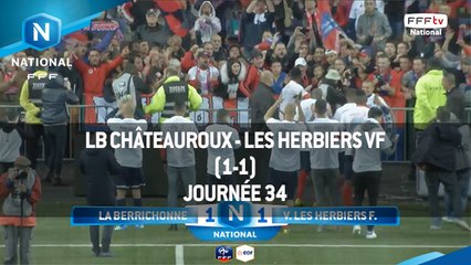 J34 : LB Châteauroux - Les Herbiers VF (1-1), le résumé