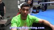 KHAN SHARES THOUGHTS ON PACQUIAO LAST FIGHT? RECALLS SPARRING; WHY HE'S GAINING SO MUCH SIZE AT 155?