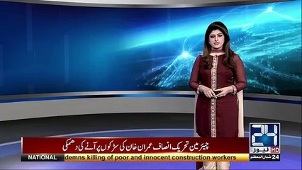 Imran Khan ne sarkon par anay ki dhamki day di