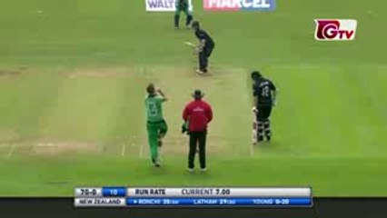 Fall of Wickets NEW ZEALAND vs IRELAND 5th Match Tri Nation Series 2017