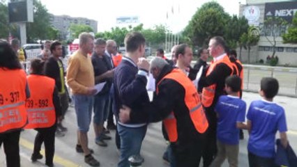 Fenerbahçe-Olympiakos Maçı Öncesi Taraftarlar Salona Gelmeye Başladı