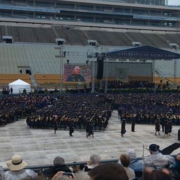 Students Protest Mike Pence in Notre Dame Graduation Walk-Out