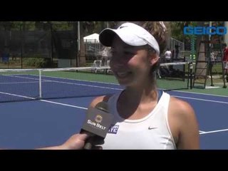 2014 Tennis Championship - Women's Semifinal Interviews with Georgia State