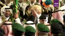 Donald Trump Takes Part In Traditional Ardha Dance Of Saudi Arabia