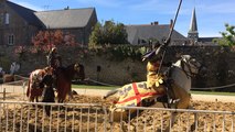 Les joutes de chevaliers à la Fete Medievale
