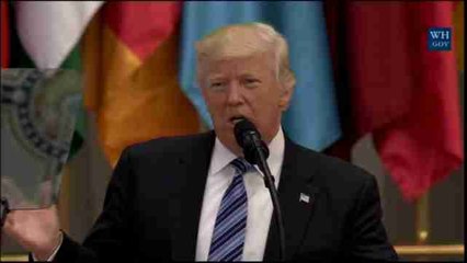 Trump pide a los países musulmanes luchar unidos contra el extremismo