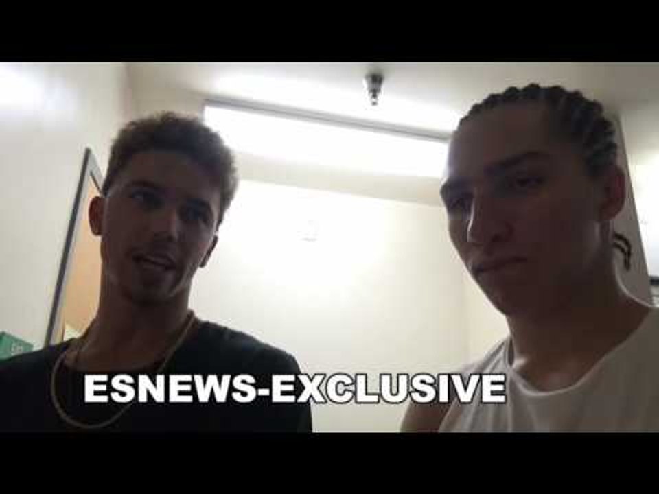 MUHAMMAD ALI GRANDSON NICO ALI WALSH ON HIS KO VICTORY EsNews Boxing