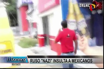 Download Video: Así terminó el ruso que insultó a mexicanos durante meses