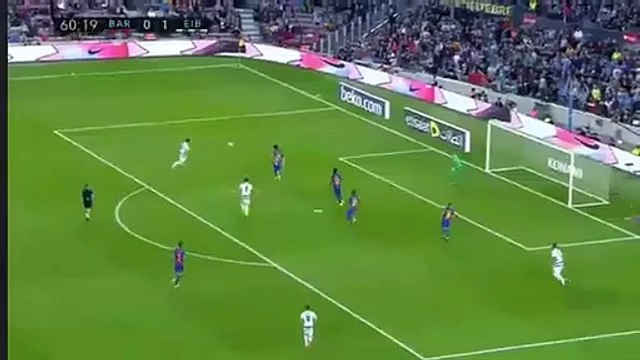 Takashi Inui 2nd Goal HD - Barcelona 0-2 Eibar 21.05.2017