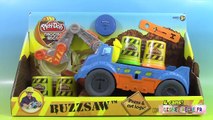 Pâte à modeler Play Doh Camion de chantier Diggin' Rigs Buzzsaw