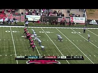 11/23/2013 Georgia State vs Arkansas State Highlights
