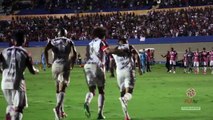 Os gols da vitória do Flamengo ontem, no Serra Dourada.