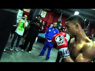 Errol Spence FULL Workout for Chris Algieri in EPIC SHAPE.