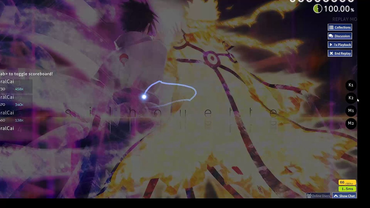 GeneralCai | KANA-BOON - Silhouette [Kage] 96.85% 156PP FC!