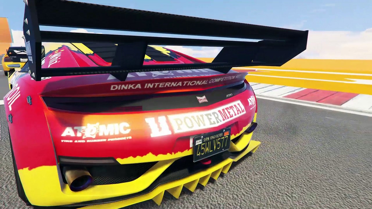 GTA V ONLINE Corridas MOTO e Carro Esportivo